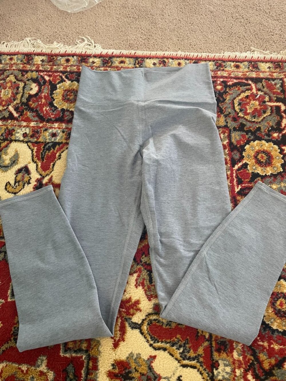 Vuori Clean Elevation Legging in Light Blue